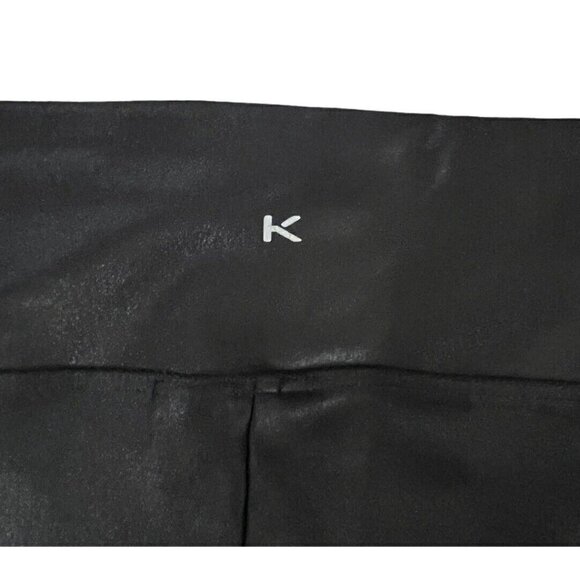 Koral Trek High Rise Cheetara Print Black Leggings Women's Size Small - Picture 9 of 10